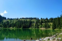 Le Lac Bénit (Mont-Saxonnex)