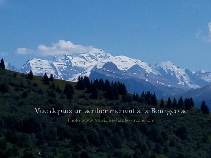 La Bourgeoise, petit sommet au dessus de Samoëns