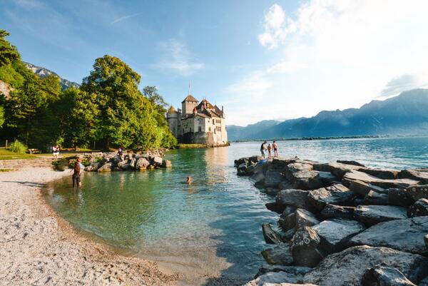 Découverte : plages idylliques du lac Léman