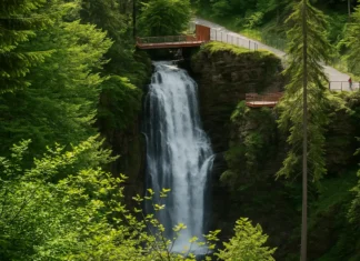 La cascade d'Ardent