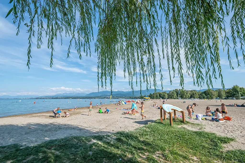 plage d'excenevex