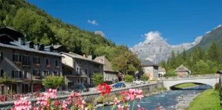 Village de sixt-fer-a-cheval