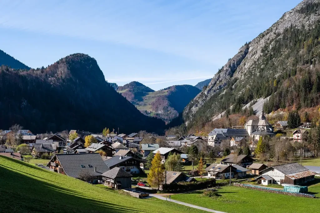 le village d'Abondance