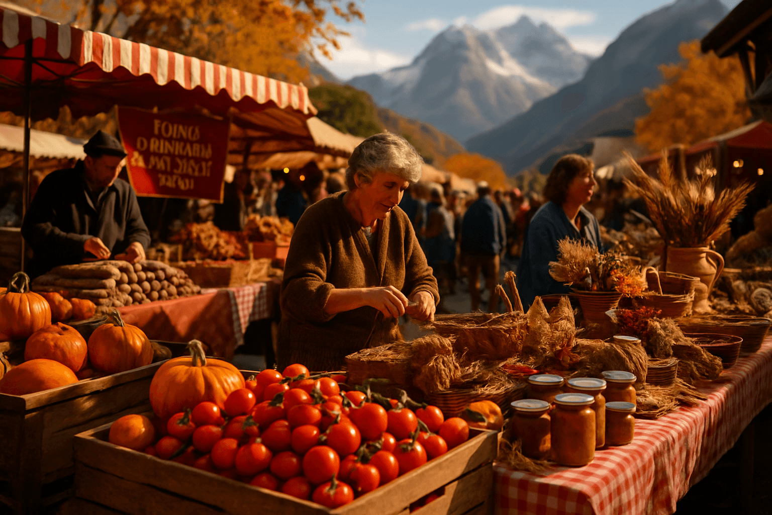 foire d'automne en haute-savoie