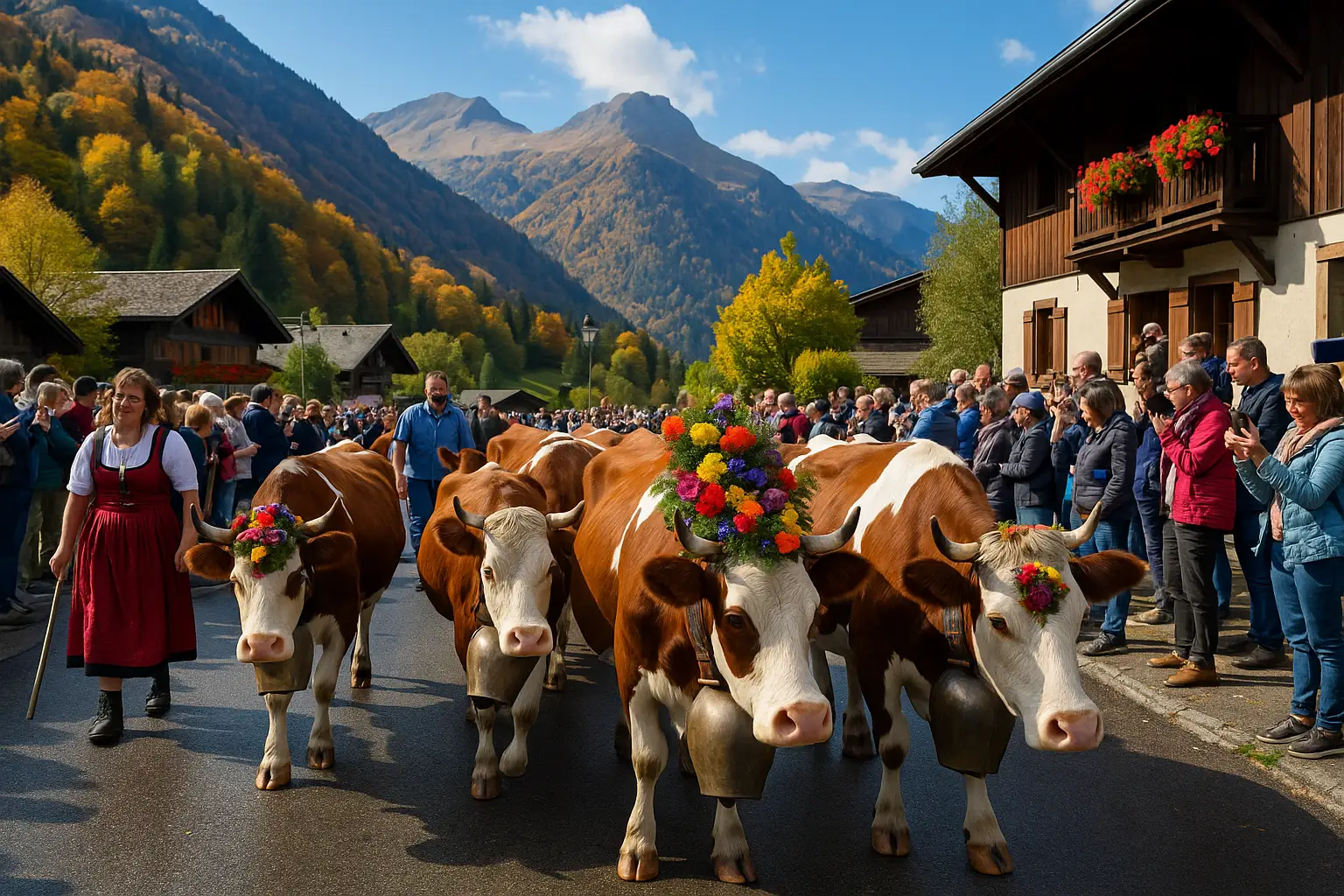 descente des alpages