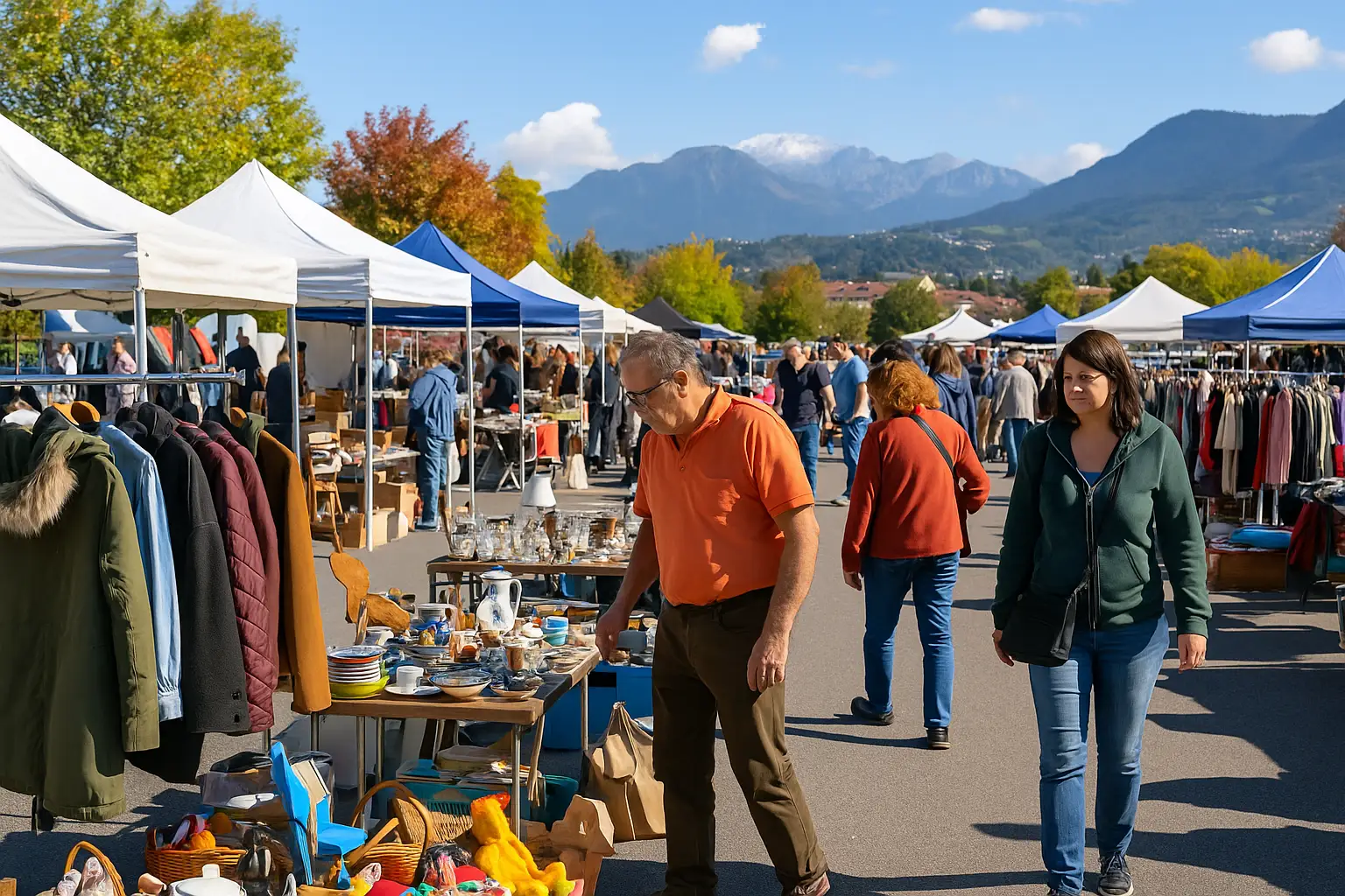 vide greniers et brocante en Haute-Savoie