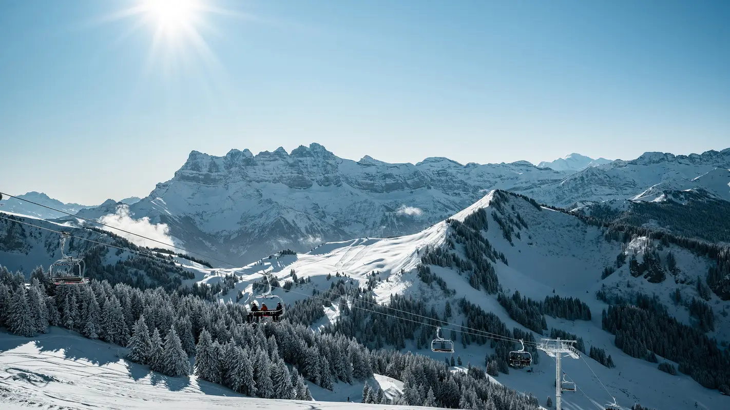 Télésiège du Morclan - Domaine skiable de Chatel