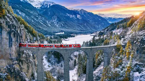 Bernina Express en Suisse