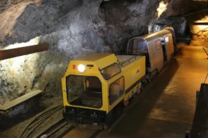train de la mine de sel de Bex