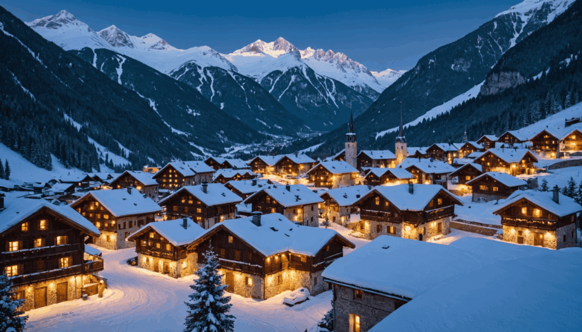 découvrez la haute-savoie mont-blanc, un décor enchanteur où la magie des fêtes de fin d’année prend vie sous les premiers flocons. vivez des moments féeriques au cœur des montagnes enneigées.