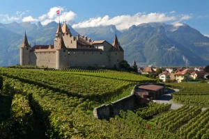 Cette escapade hivernale au bord du lac Léman ravira les plus téméraires
