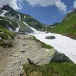 TMB au nord du col du Bonhomme