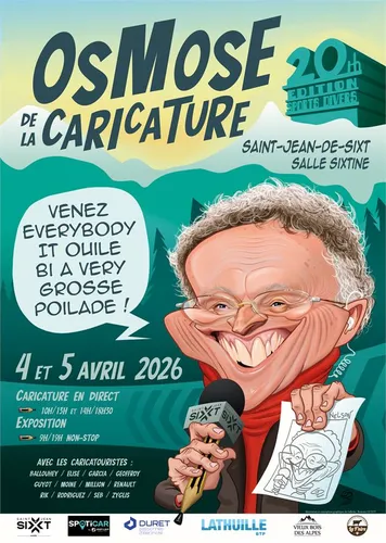 Affiche du festival de la caricature