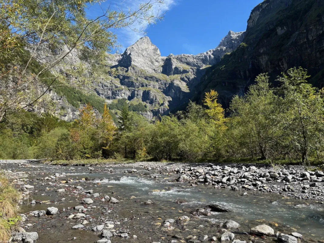 Le cirque du Fer à Cheval et ses nombreuses cascades
