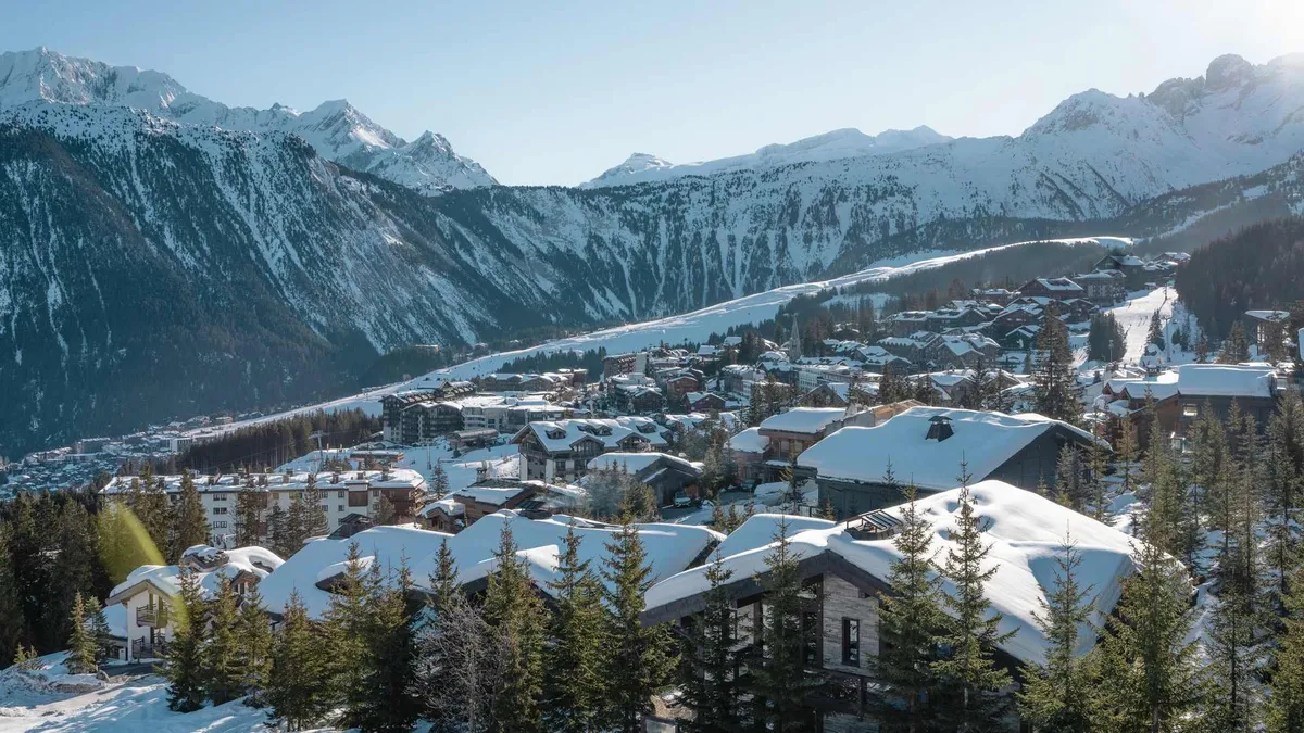 La station de Courchevel