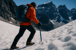 Comment traverser un névé en toute sécurité lors de vos randonnées en montagne