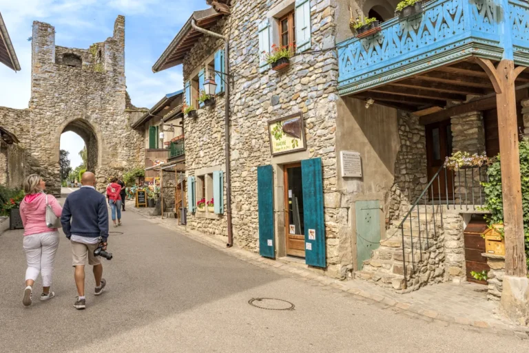 Ruelle du village d'Yvoire