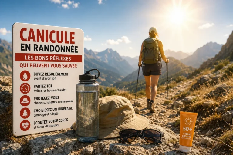 randonnee sous la canicule