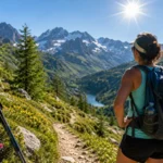 randonner avec la chaleur