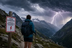 Orage en randonnée : ces réflexes qui peuvent vous sauver la vie