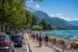 Le lac d’Annecy étouffe sous la fréquentation estivale : la solution radicale que certaines communes préparent