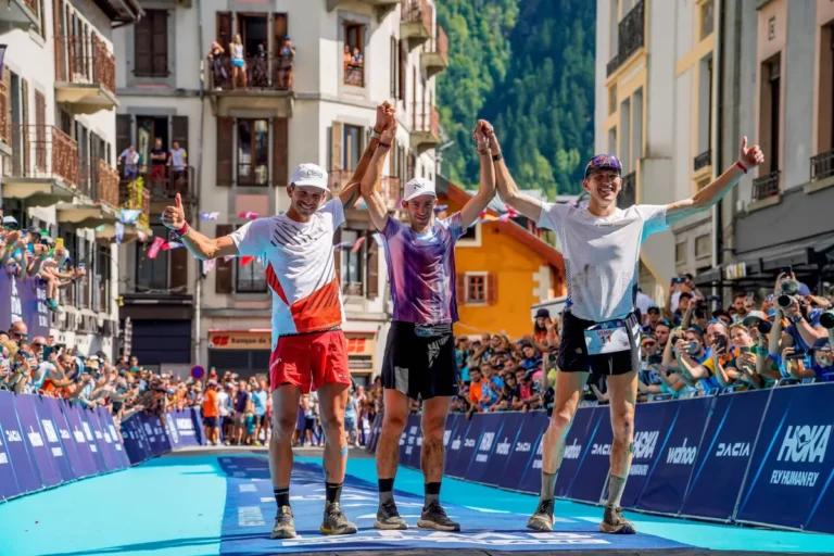 Arrivée de l'utmb