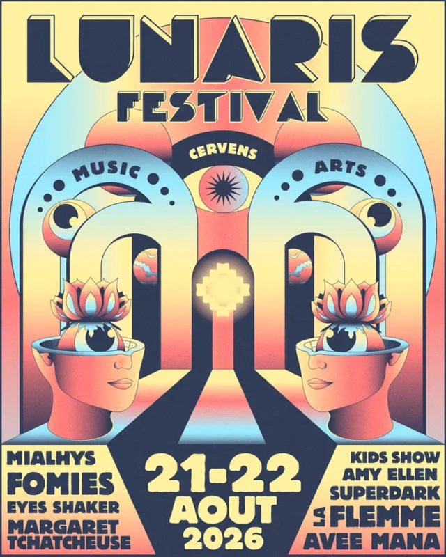 L'affiche du Lunaris Festival 2026