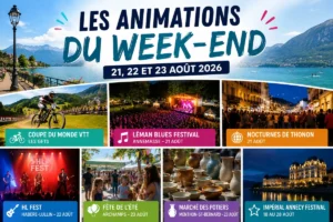 Que faire en Haute-Savoie le week-end des 22 et 23 aout 2026