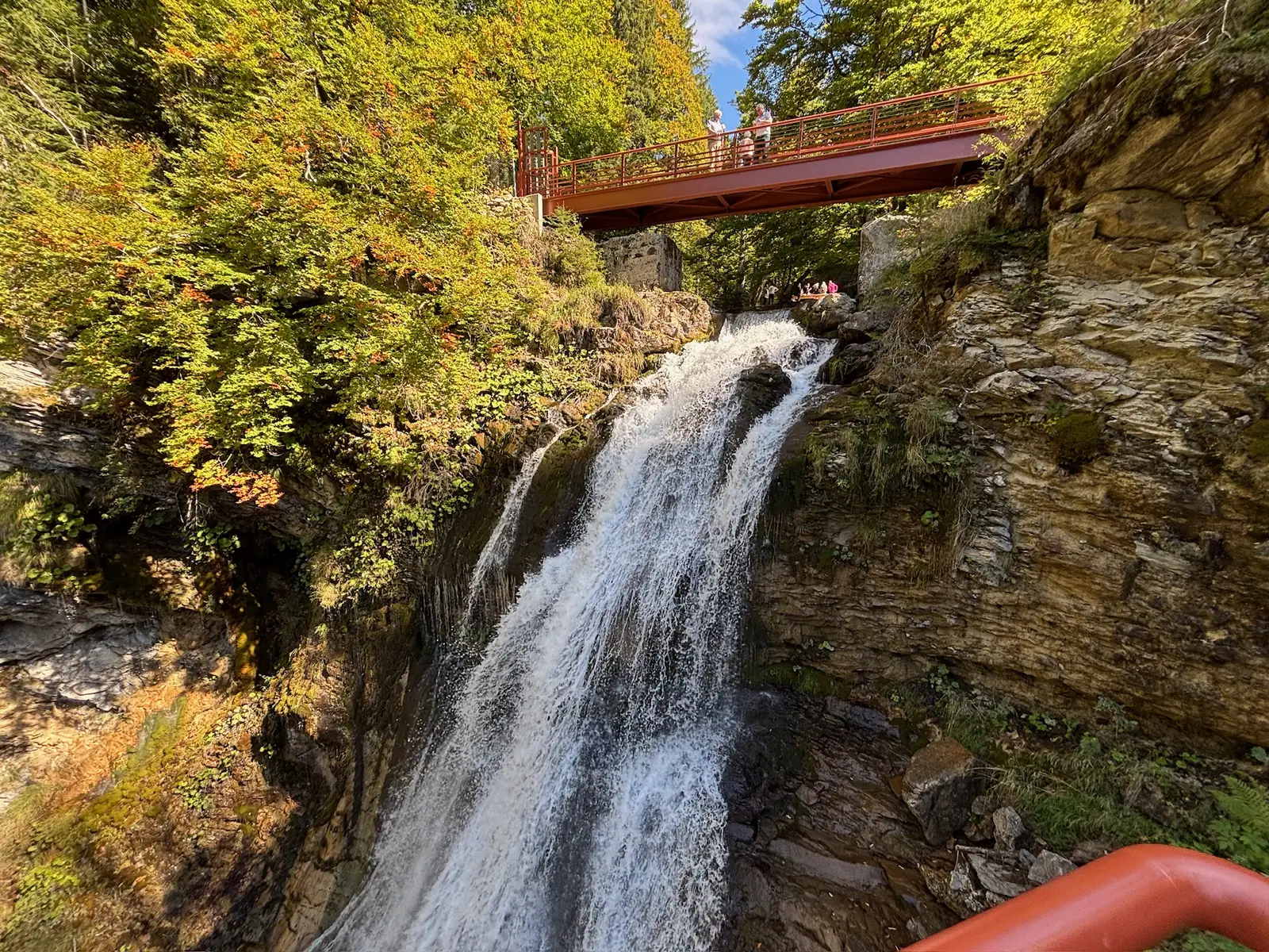 La cascade d'Ardent