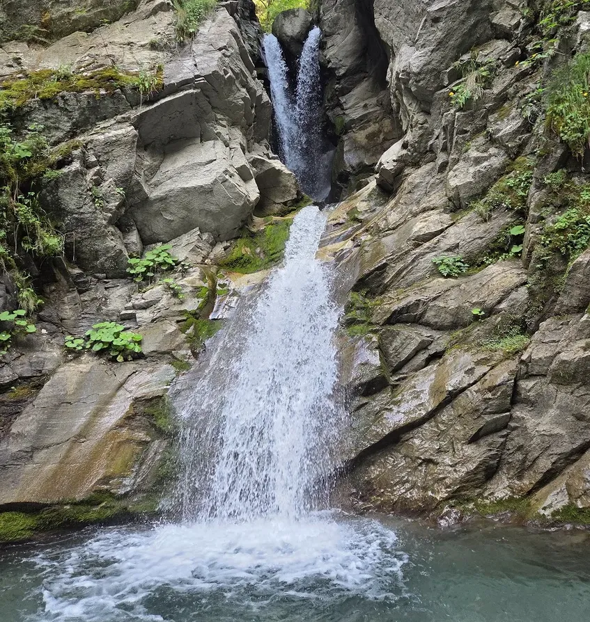 La cascade de la Belle au Bois - Megève