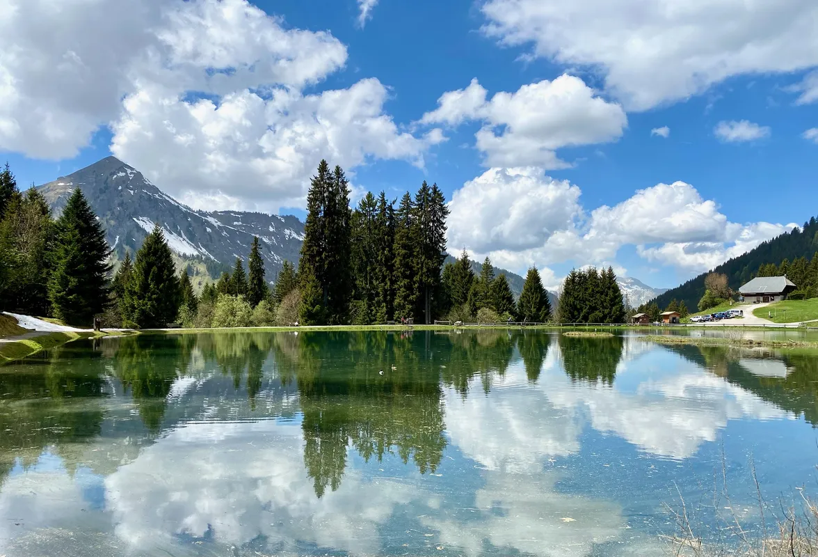 Le lac des mines d'or, au bout de la vallée de la manche