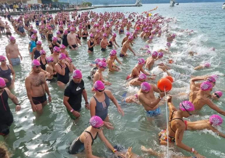 traversée lac Annecy à la nage