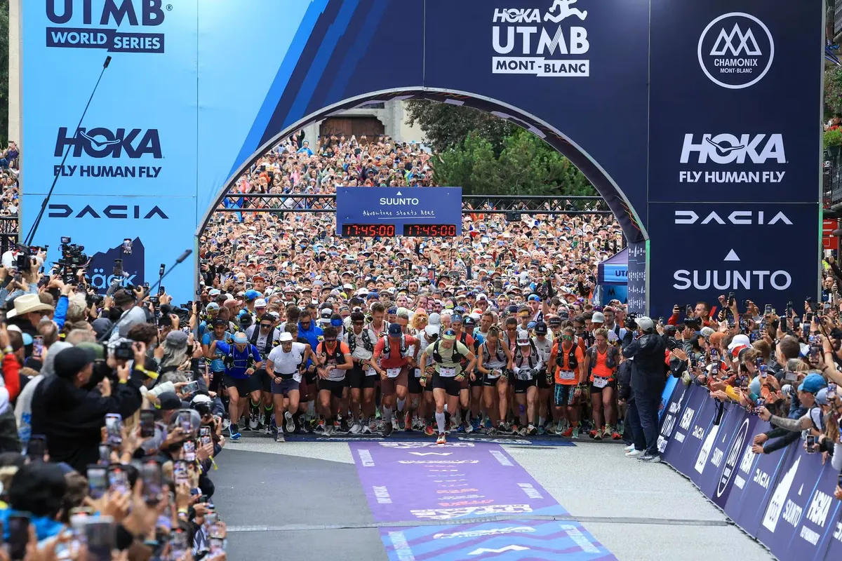 départ de l'UTMB